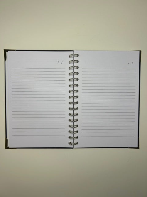 Contains 93 double-sided, ruled sheets for a total of 90 pages. Pages are perforated for a clean and easy removal. White notebook pages with black ruling keep handwriting neatly aligned.
